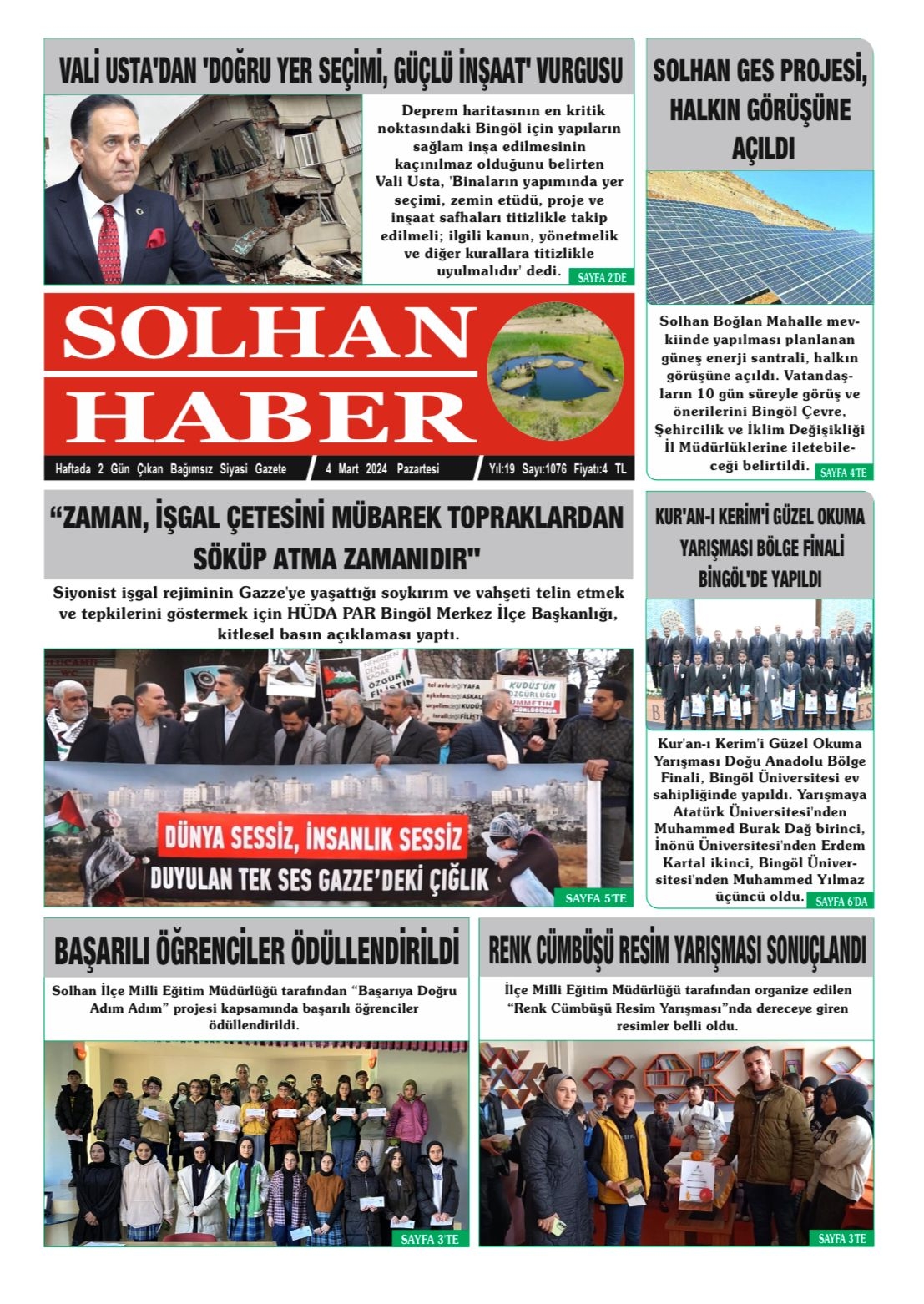 04,03,2024 Tarihli Gazetemiz