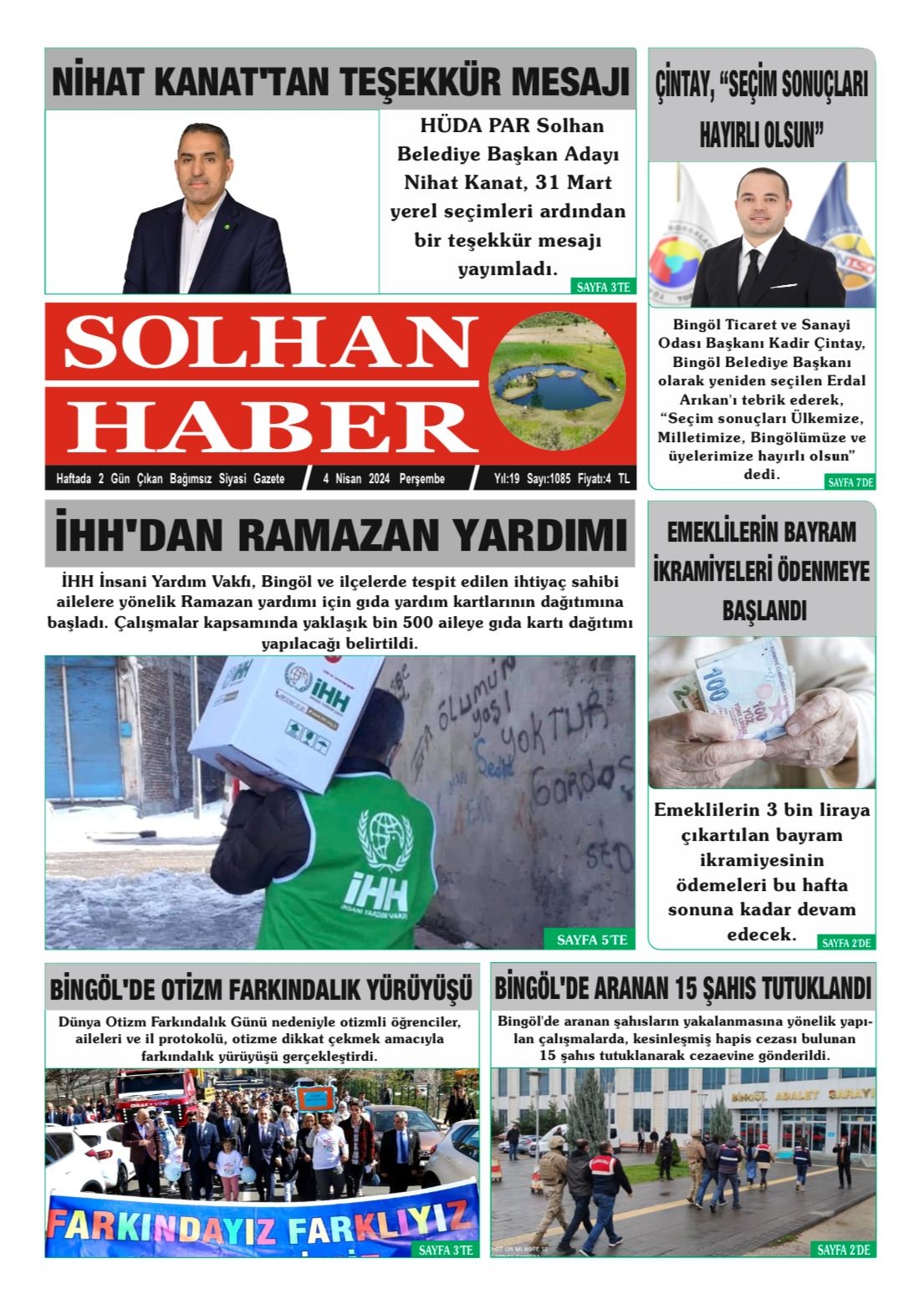 04,04,2024 Tarihli Gazetemiz