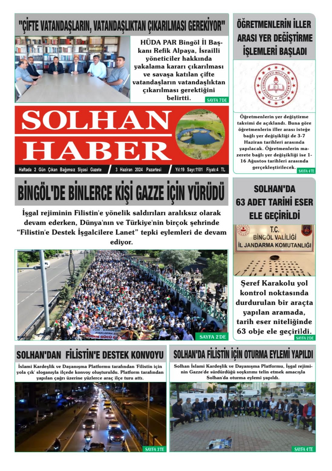 03,06,2024 Tarihli Gazetemiz