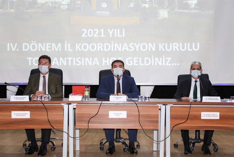 2021 YILI IV. DÖNEM İL KOORDİNASYON KURULU TOPLANTISI YAPILDI