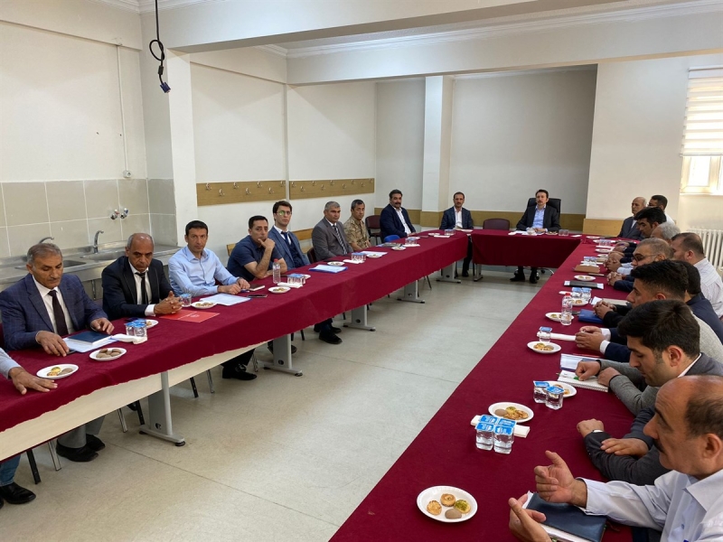 2022 YILI BİRİNCİ DÖNEM İLÇE KOORDİNASYON TOPLANTISI YAPILDI  