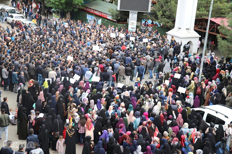 ABD Destekli Siyonist Katliam Lanetlendi   