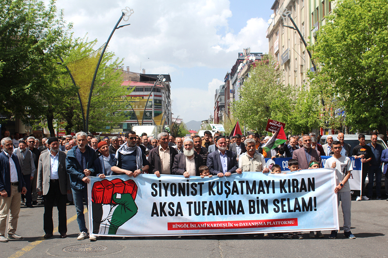 “AKSA TUFANI, İSLAM COĞRAFYASININ ÖZGÜRLÜK MÜCADELESİDİR”