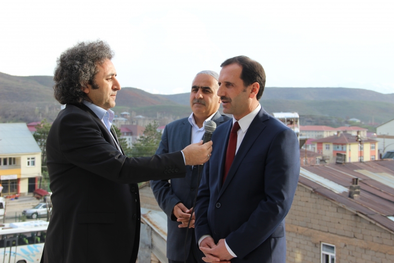 Başkan Yıldız ve Bingöl TRT Kurdi’ye Demeç Verdi