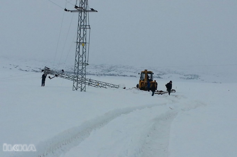 Bazı Köyler 10 Gündür Elektriksiz