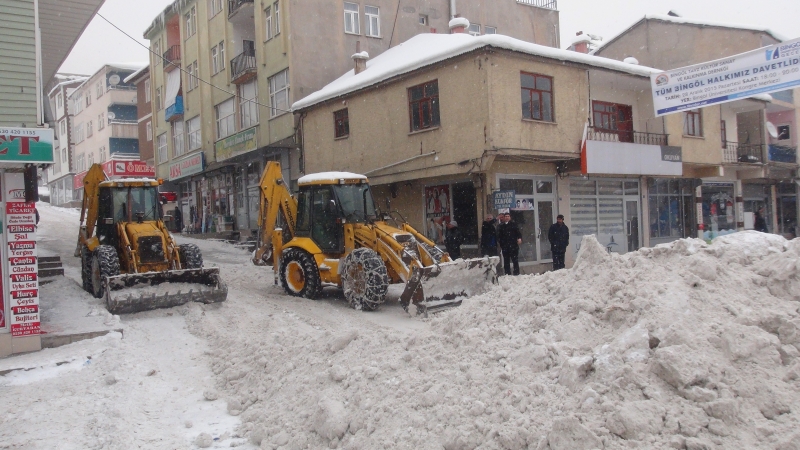 Belediye’den Kar Temizlenme Çalışması