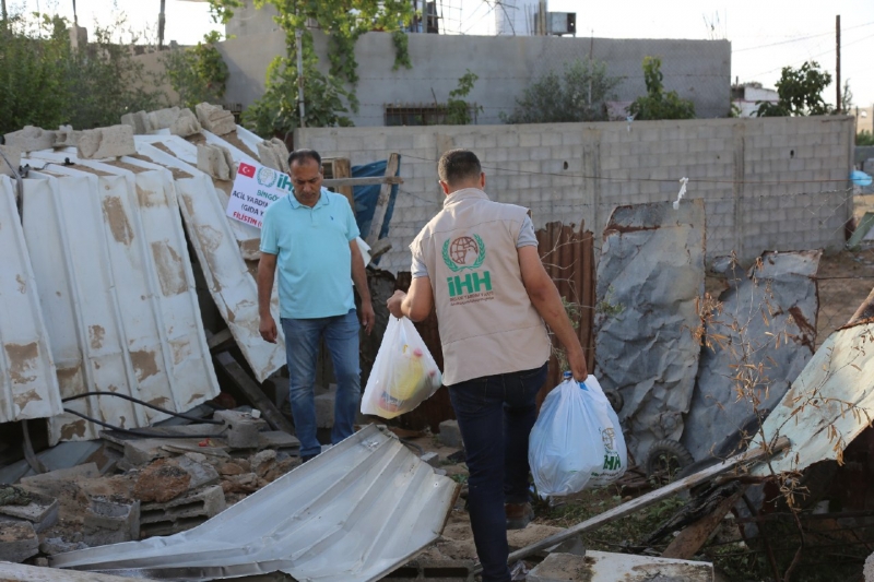 Bingöl İHH’dan Filistin’e Gıda Yardımı