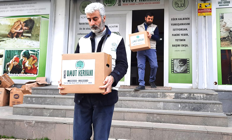 BİNGÖL UMUT KERVANI, RAMAZAN YARDIMLARINA BAŞLADI