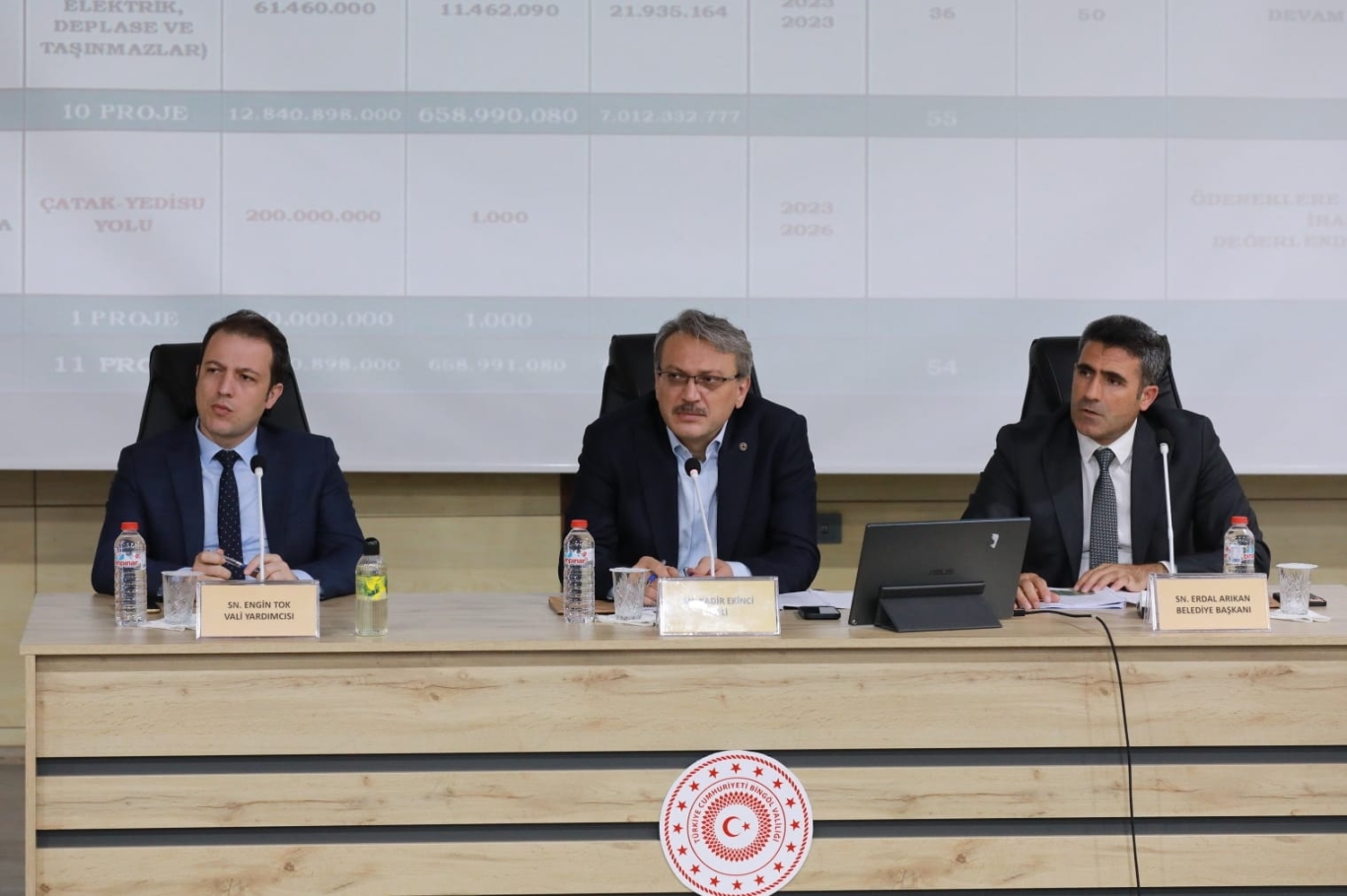 BİNGÖL’DE 2023 YILINDA PROJELERE 3.2 MİLYAR TL ÖDENEK AYRILDI