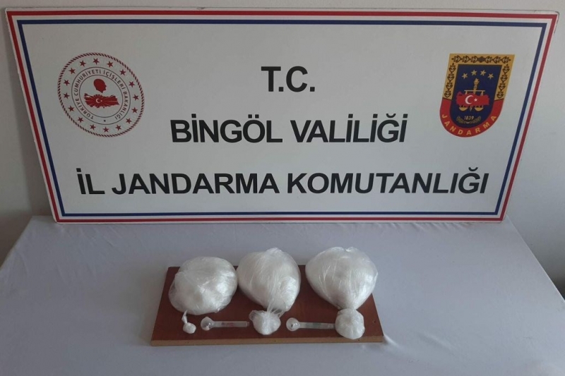 Bingöl’de 3.5 Kg Metamfetamin Ele Geçirildi