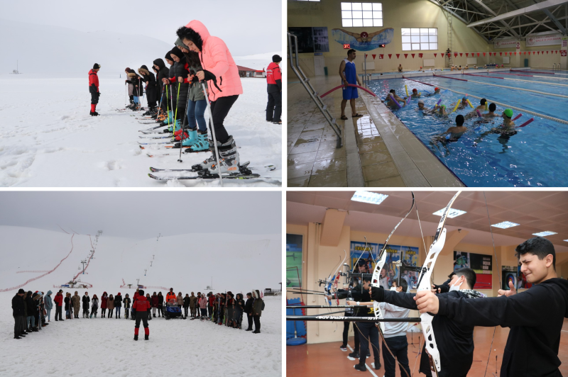 BİNGÖL’DE GELECEĞİN SPORCULARI KEŞFEDİLİYOR