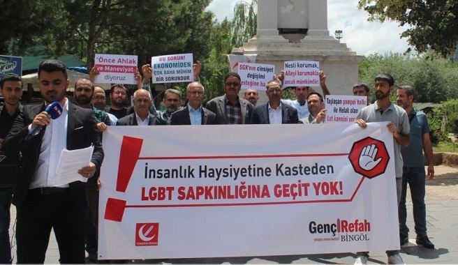 BİNGÖL’DE “SAPKINLIĞA GEÇİT YOK” KONULU BASIN AÇIKLAMASI YAPILDI  