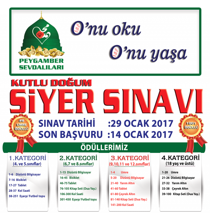 Çağrı-Der ‘den Umre Ödüllü Siyer Sınavı