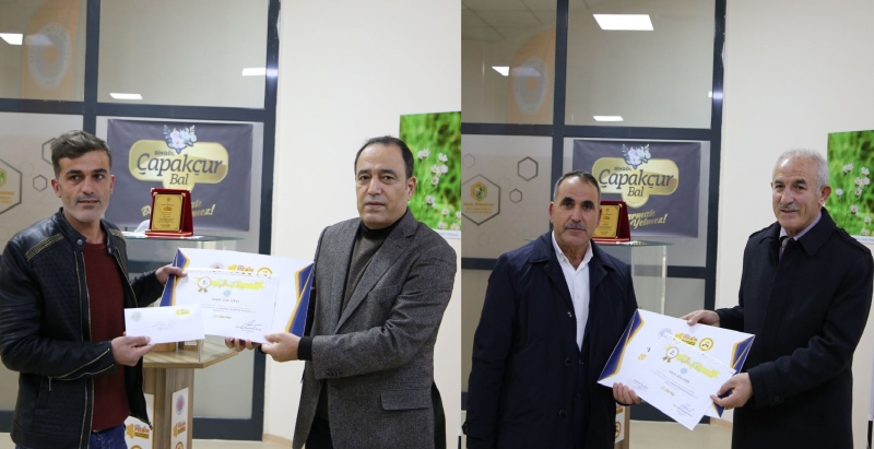 DERECEYE GİREN SOLHANLI BALCILAR ÖDÜLLERİNİ ALDI