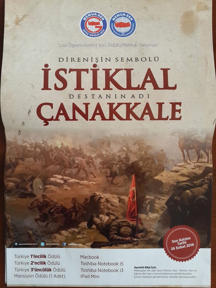 "Direnişin Sembolü İstiklal, Destanın Adı Çanakkale"