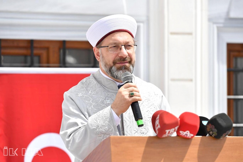 Erbaş:”Camilerimizi Birer Mektep Haline Getirelim”