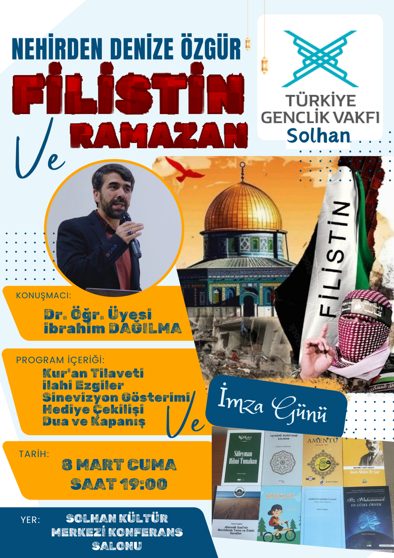 “FİLİSTİN VE RAMAZAN” PROGRAMINA DAVET