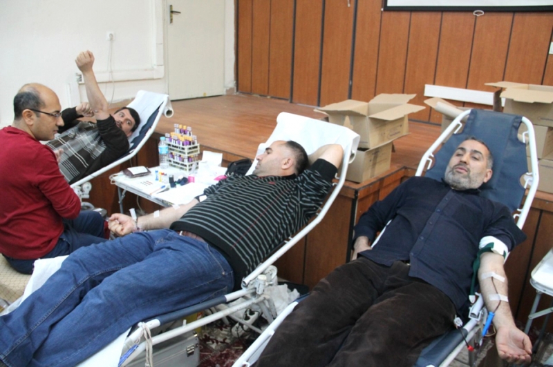 Gazetecilerden Kan Bağışına Destek