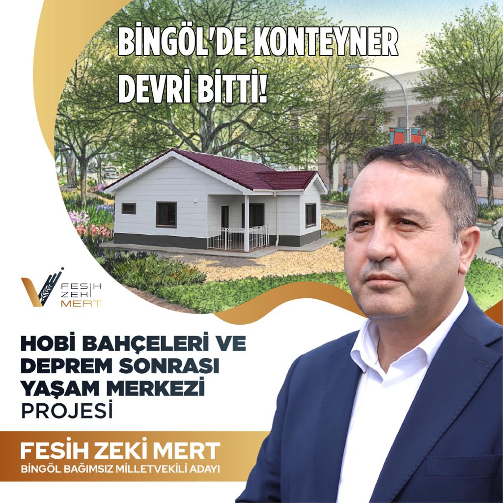 GELECEĞİN BİNGÖL’Ü İÇİN GERİ DÖNDÜ