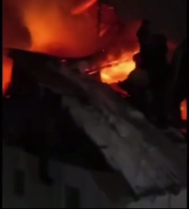 HAZARŞAH’TA ÇIKAN YANGINDA KÖYLÜLER SEFERBER OLDU