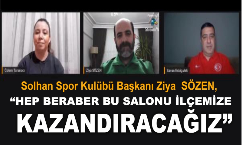 “Hep Beraber Bu Salonu İlçemize Kazandıracağız”