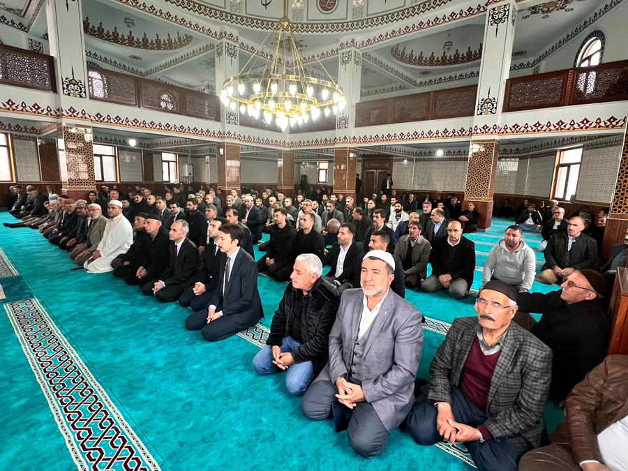 HİDAYET CAMİİ DUALARLA AÇILDI