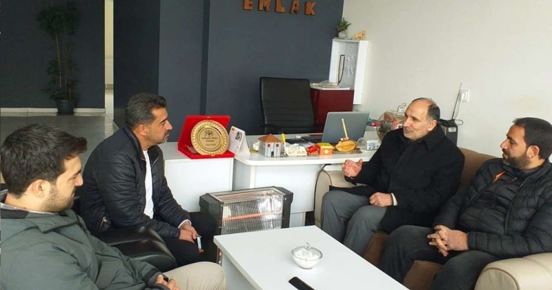 HÜDA PAR BİNGÖL İL BAŞKANI ALPAYA, ESNAFI ZİYARET ETTİ 