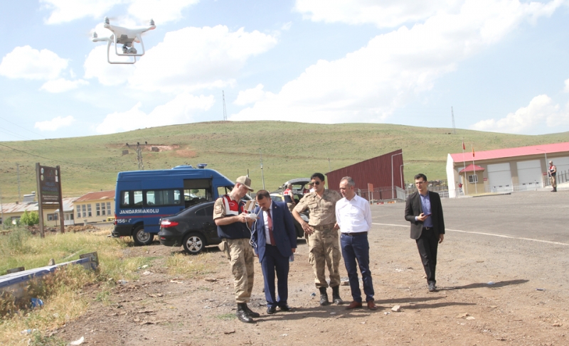 Jandarma ve Emniyetten, Drone Destekli Denetim