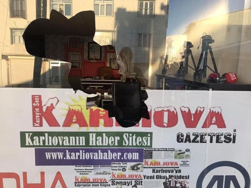Karlıova Gazetesine Çirkin Saldırı