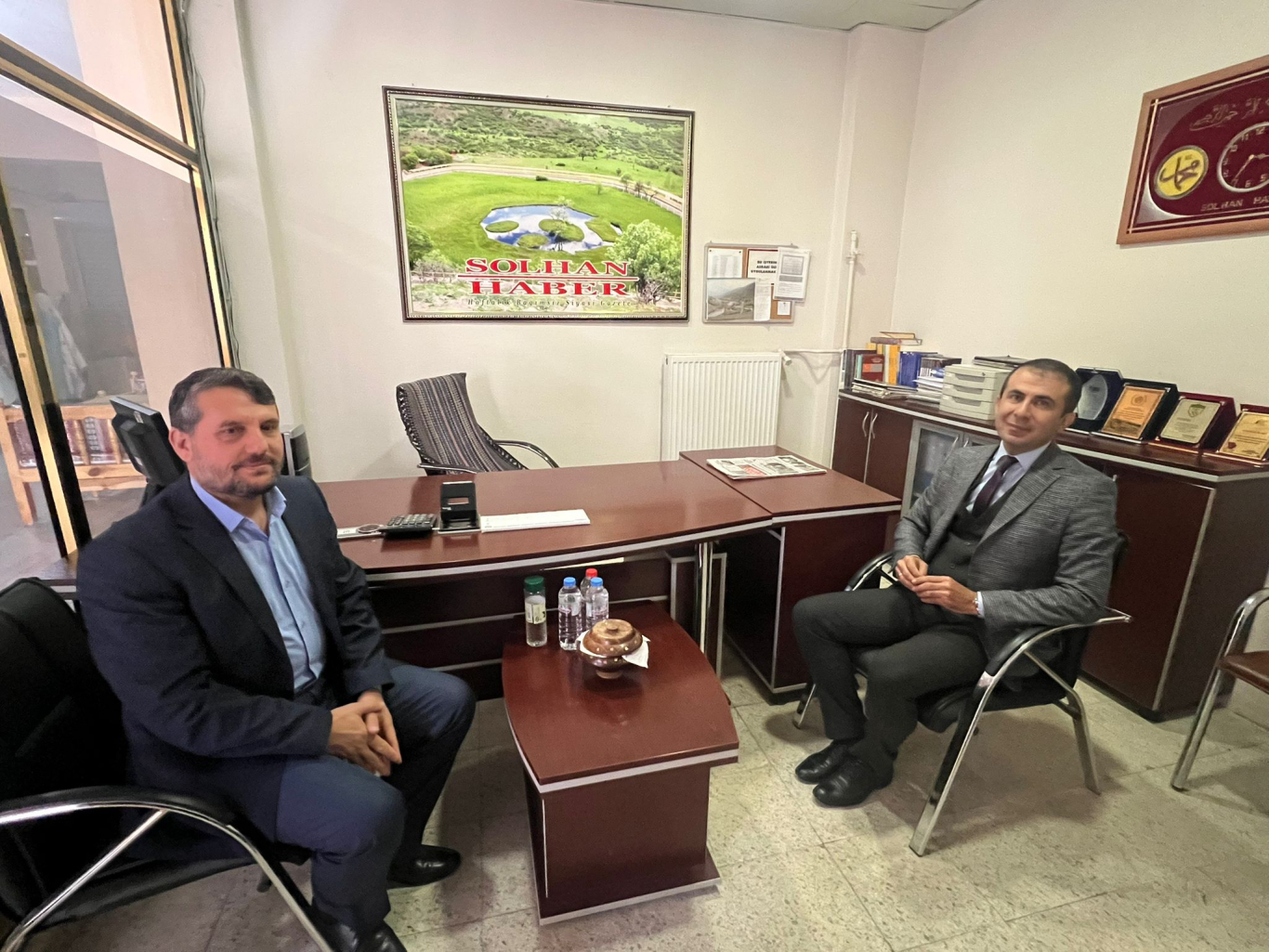 KAYMAKAM DOĞAN’DAN GAZETEMİZE ZİYARET