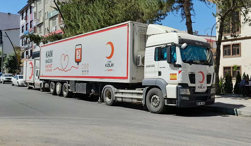 KIZILAY KAN BAĞIŞ TIRI BİNGÖL