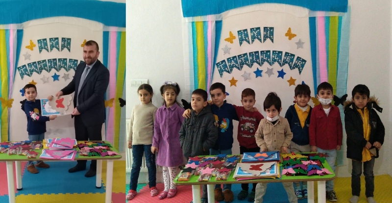 KUR’AN BÜLBÜLLERİ’NİN İLK KARNE SEVİNCİ