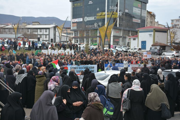 “KÜRESEL GAZZE EYLEMİNE DESTEK” YÜRÜYÜŞÜ