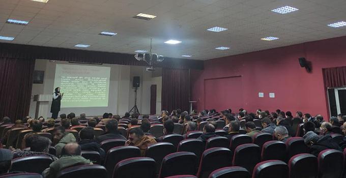 ‘MADDE BAĞIMLILIĞI’ EĞİTİMİ VERİLDİ 