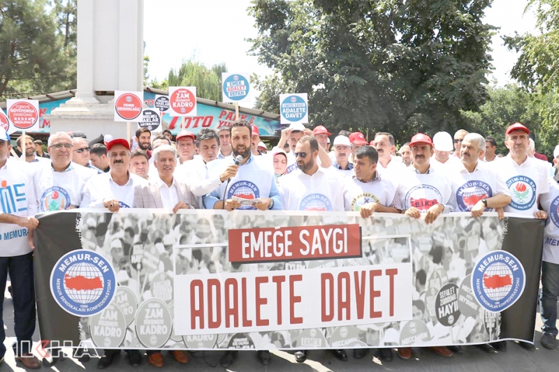 Memur- Sen’den “Emeğe Saygı Adalete Davet” Eylemi