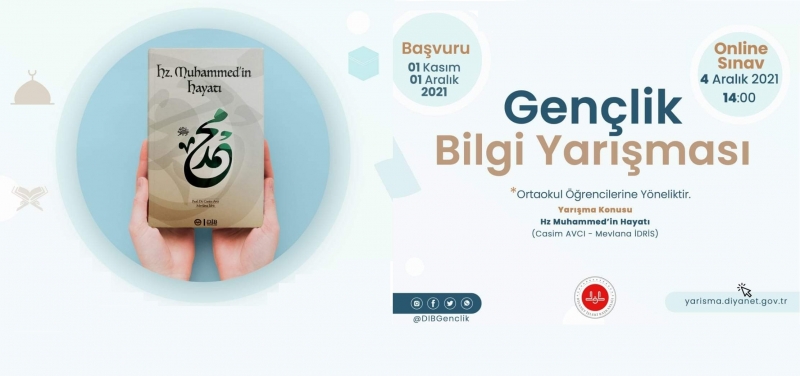 MEVLİD-İ NEBİ GENÇLİK BİLGİ YARIŞMASI DÜZENLENECEK