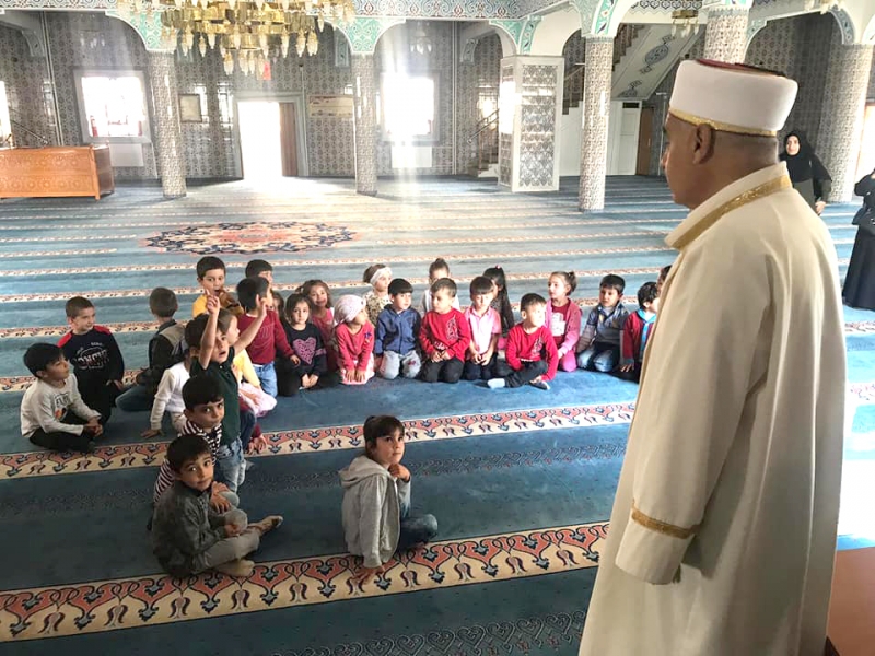 Miniklerden Camii Ziyareti