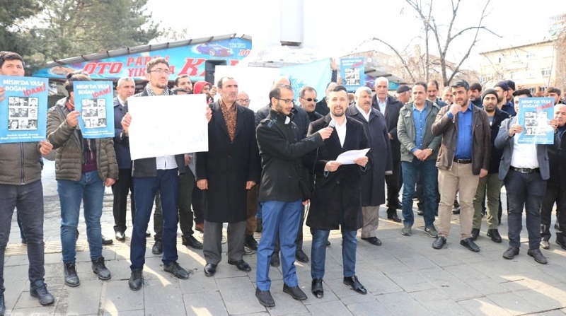 Mısır’daki İdam Kararını Protesto Ettiler