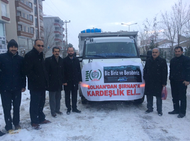 Solhan İHH’dan Şırnak’a Kardeşlik Eli