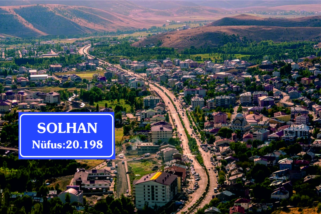 SOLHAN MERKEZ NÜFUSU 20 BİN 198