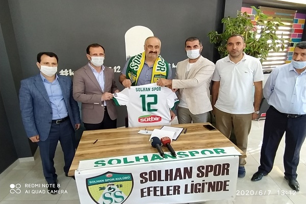 Solhan Spor Arığ İle Sözleşme İmzaladı