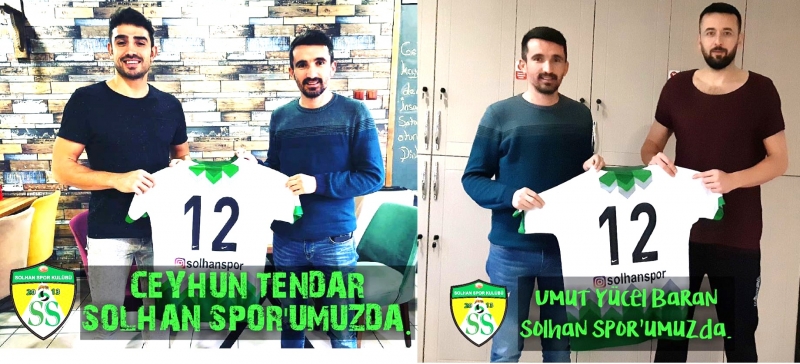 Solhan Spor Ceyhun ve Umut’u Renklerine Bağladı