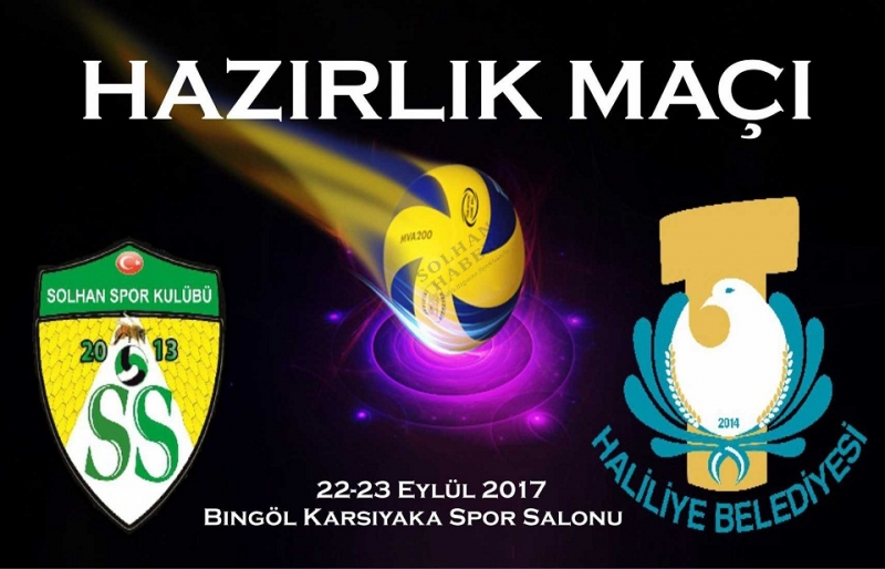 Solhan Spor, Haliliye Belediyesi ile Hazırlık Maçlarına Çıkacak