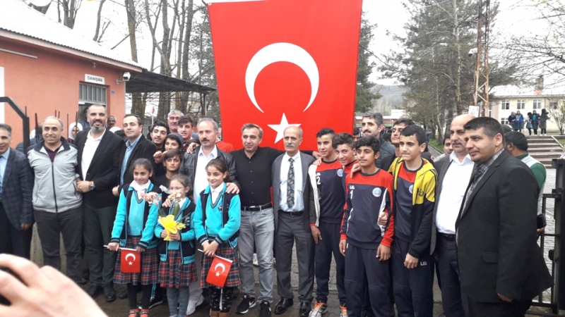 Solhan YBO Voleybol Takımı Coşkuyla Karşılandı