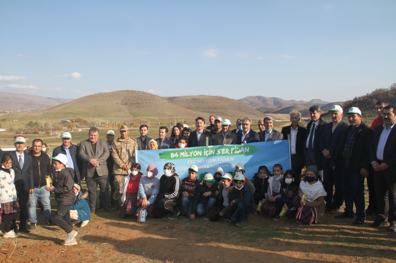 SOLHAN’DA 2 BİN FİDAN DİKİLDİ