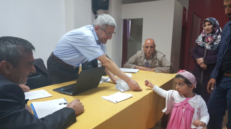 Solhan’da İşkur Kuraları Çekildi
