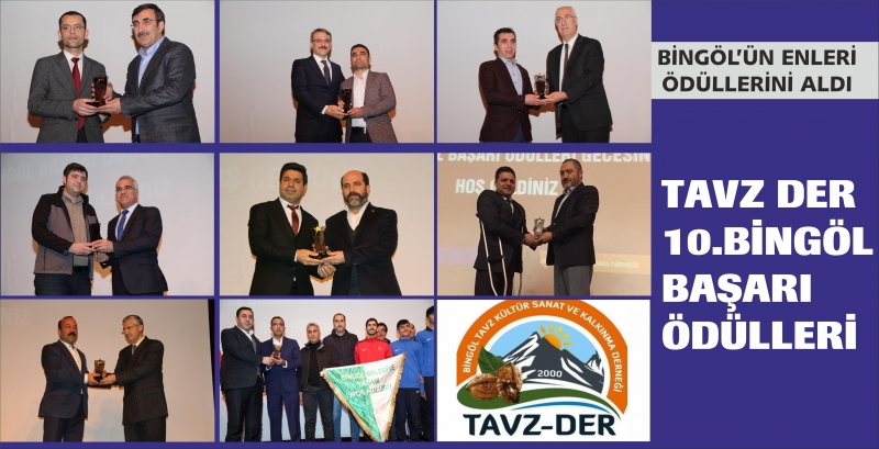 Tavz-Der’in 10. Başarı Ödülleri Sahiplerini Buldu   