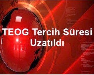 TEOG Tercih Tarihleri Uzatıldı