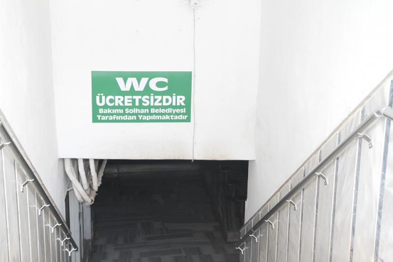 Ulu Cami’de WC Artık Ücretsiz