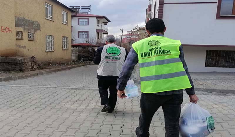 UMUT KERVANI ÇALIŞMALARINI ARALIKSIZ SÜRDÜRÜYOR